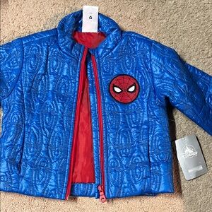 Disney Blue and Red Spider-Man Jacket